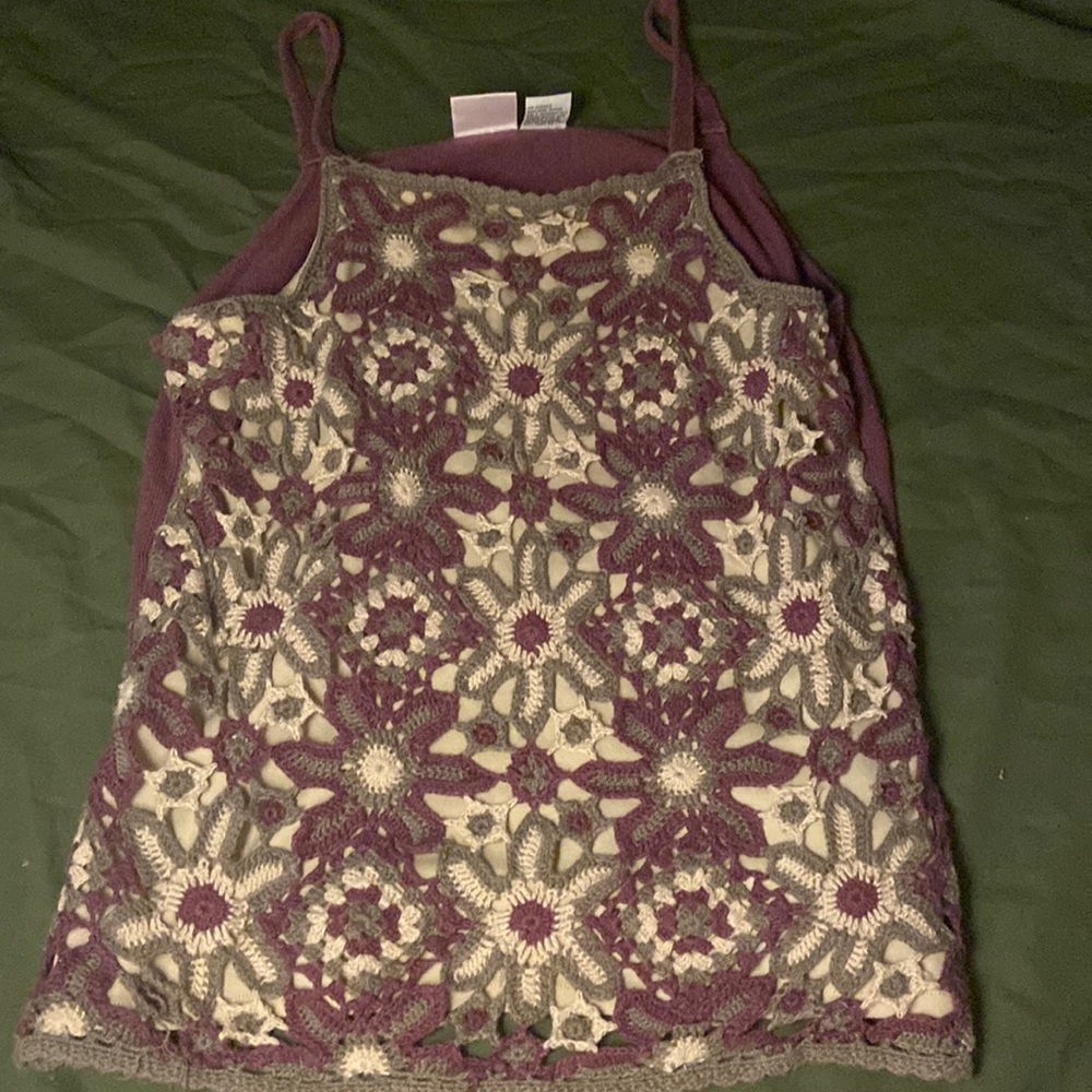 lace tank top